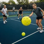 Reglas básicas del pickleball: saque, puntuación y zona de no volea